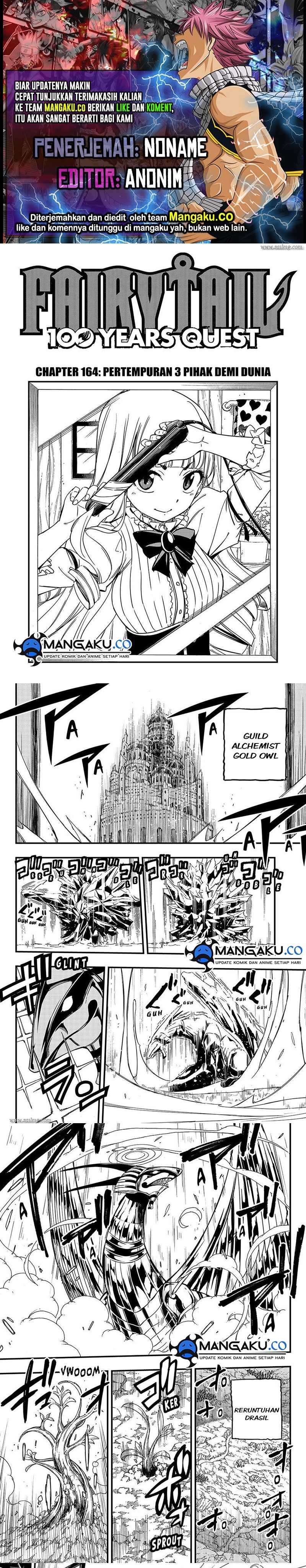 Baca Komik Fairy Tail: 100 Years Quest Chapter 164 Gambar 1