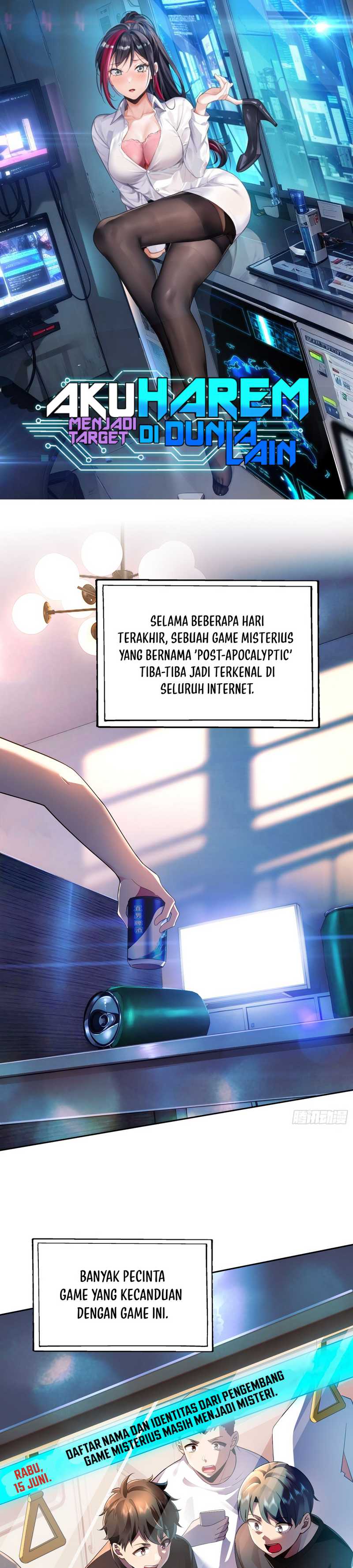 Baca Manhua I Became the Target of the Harem in Another World Chapter 1 Gambar 2