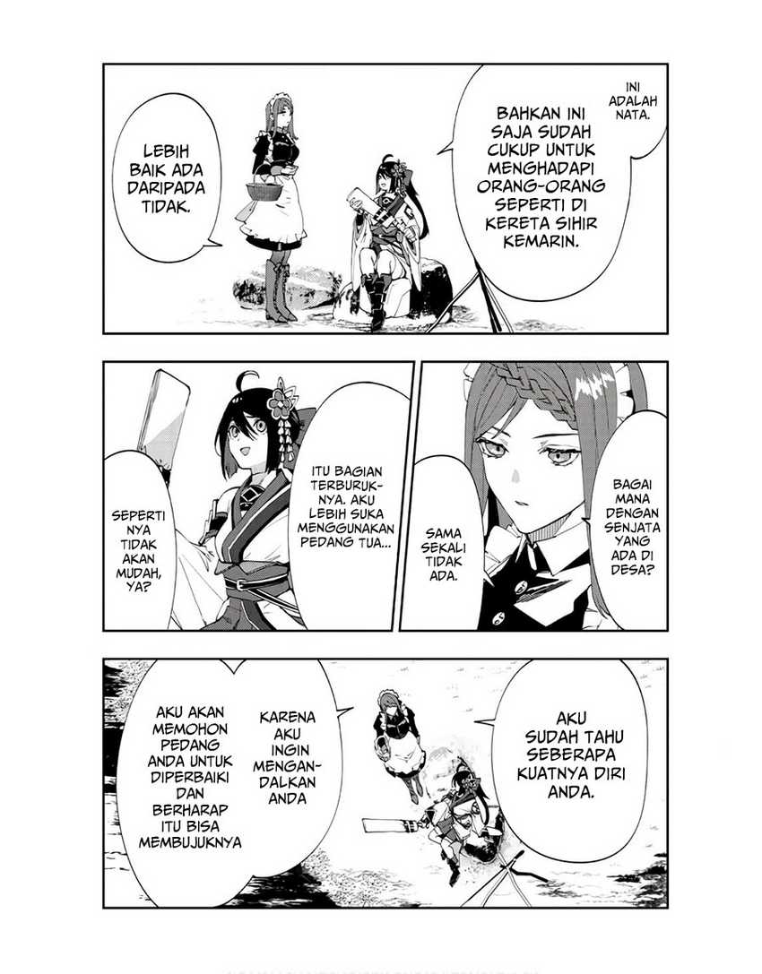 Hitokiri Shoujo Koushaku Reijou no Goei ni Naru Chapter 3 Gambar 15