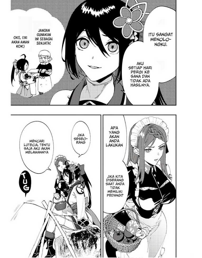 Hitokiri Shoujo Koushaku Reijou no Goei ni Naru Chapter 3 Gambar 16