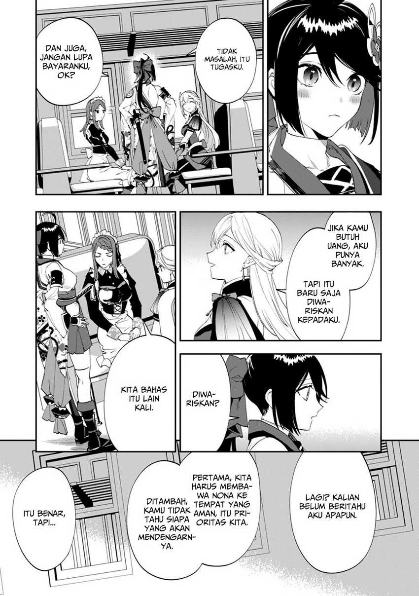 Hitokiri Shoujo Koushaku Reijou no Goei ni Naru Chapter 2 Gambar 24