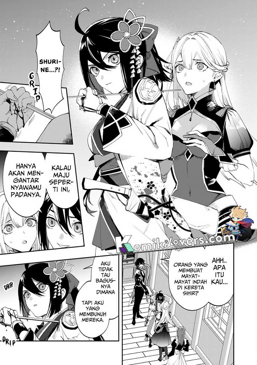 Hitokiri Shoujo Koushaku Reijou no Goei ni Naru Chapter 4 Gambar 8