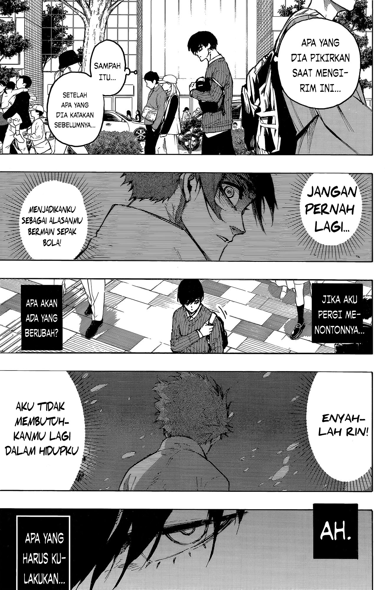 Blue Lock Chapter 268.5 Spesial Itoshi Rin Gambar 15