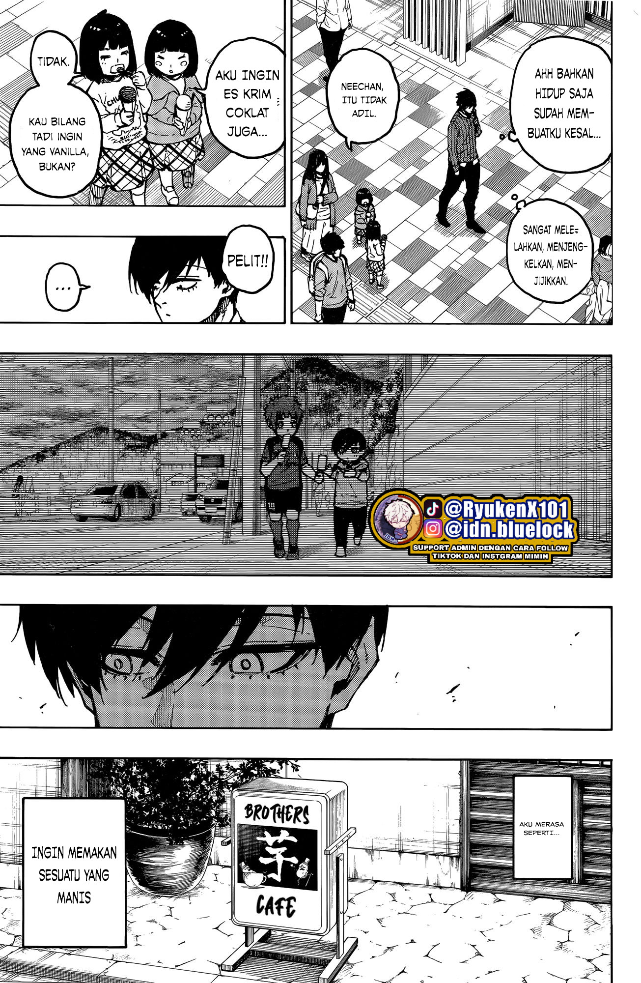 Blue Lock Chapter 268.5 Spesial Itoshi Rin Gambar 18