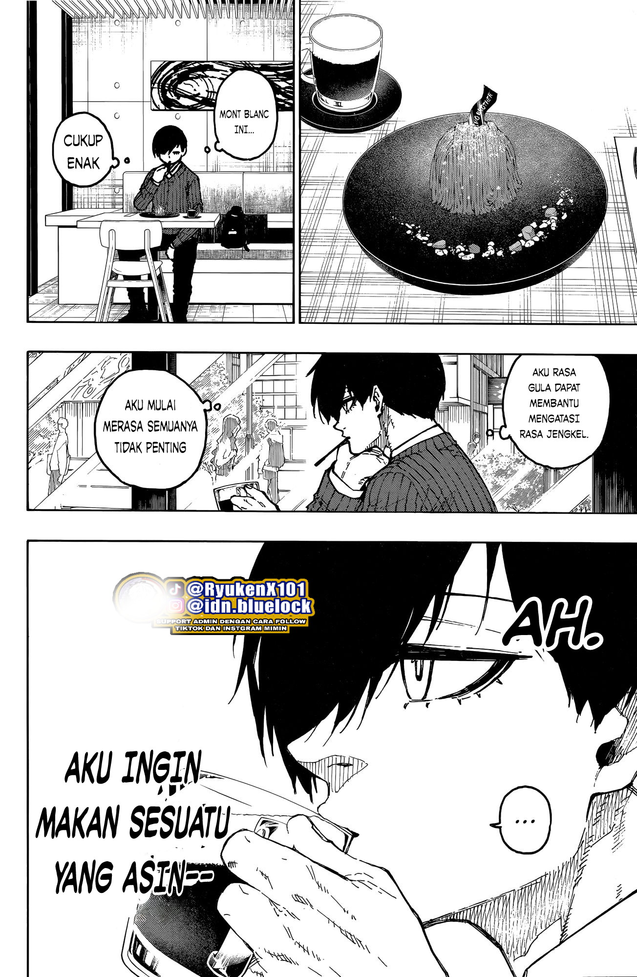 Blue Lock Chapter 268.5 Spesial Itoshi Rin Gambar 20