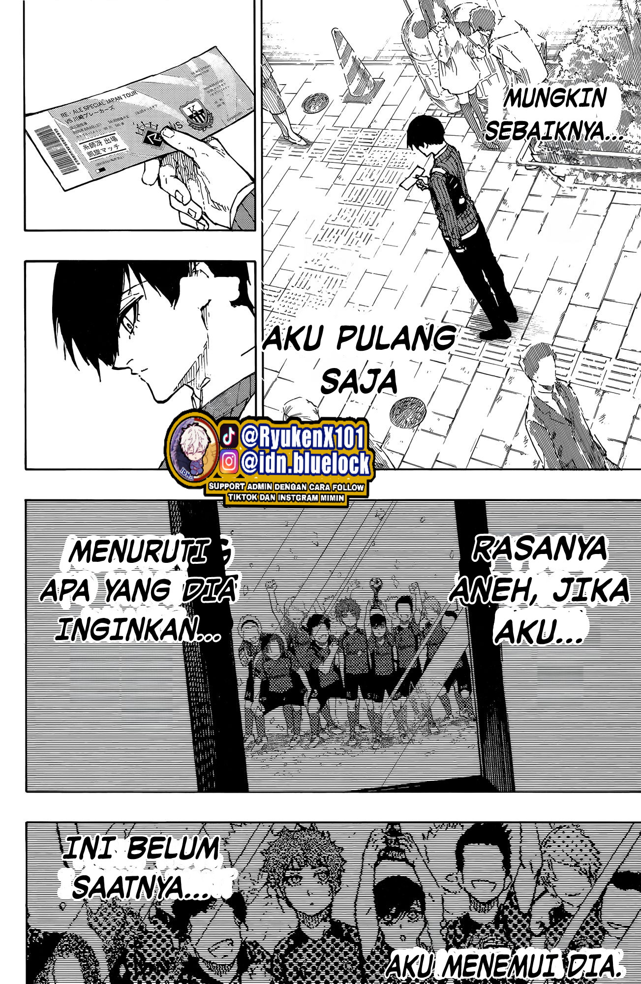 Blue Lock Chapter 268.5 Spesial Itoshi Rin Gambar 23