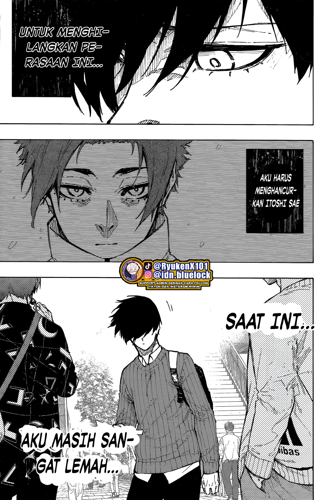 Blue Lock Chapter 268.5 Spesial Itoshi Rin Gambar 24