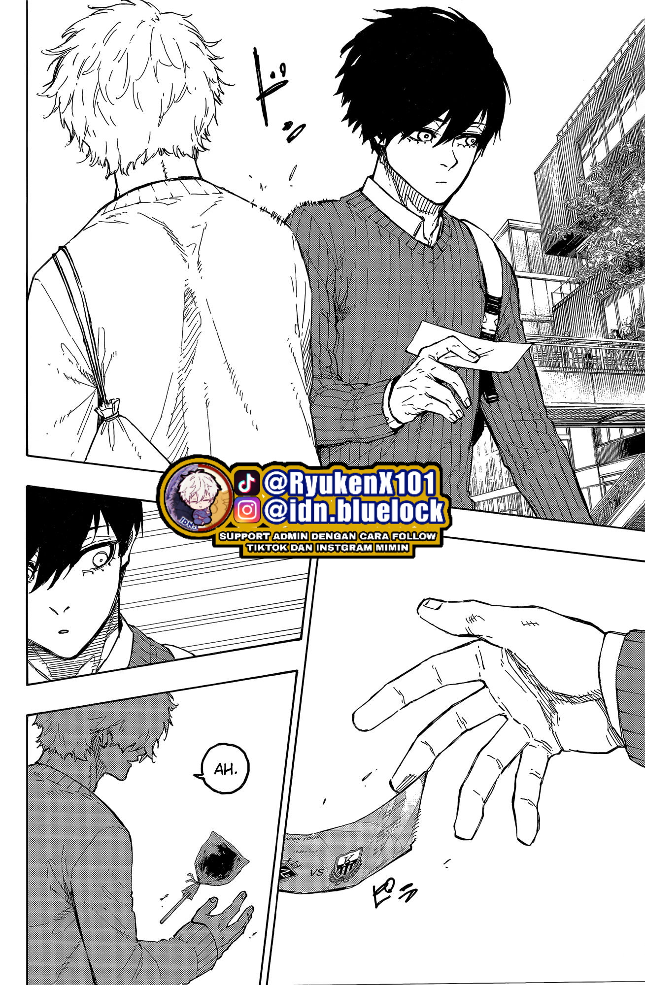 Blue Lock Chapter 268.5 Spesial Itoshi Rin Gambar 25