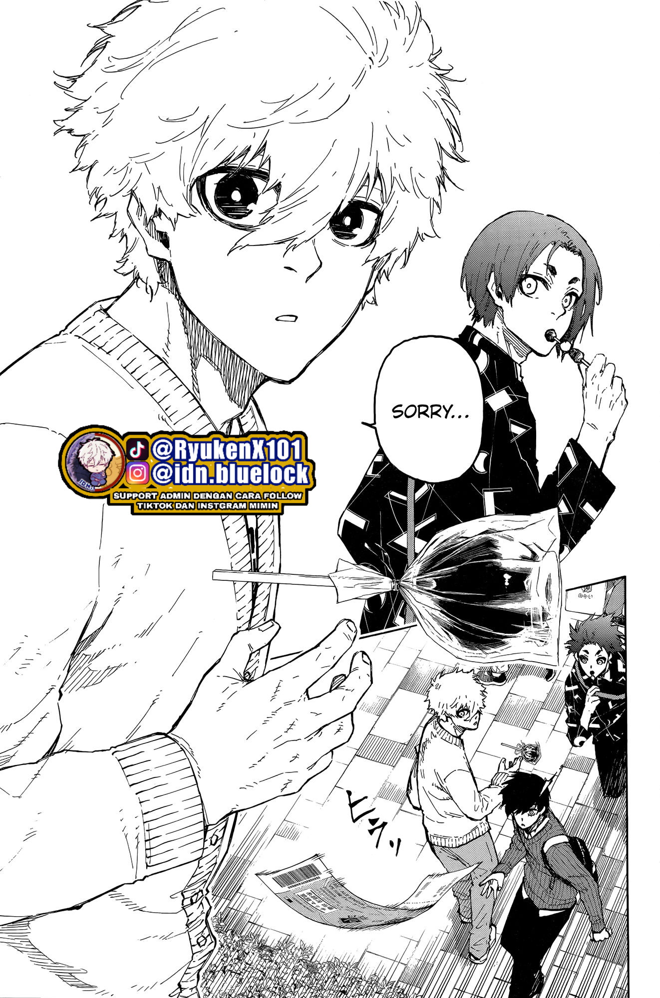 Blue Lock Chapter 268.5 Spesial Itoshi Rin Gambar 26