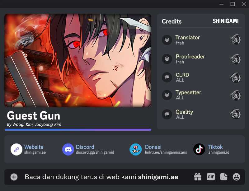 Baca Komik Guest Gun (Embodiment of the Assassin in the Murim World) Chapter 21 Gambar 1