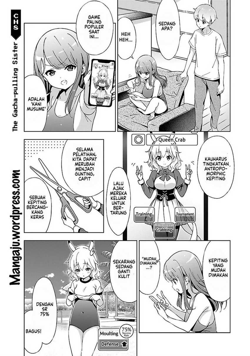 Baca Manga Onee-chan wa Game o Suruto Hito ga Kawaru Onee-chan Chapter 8 bahasa Indonesia Gambar 2