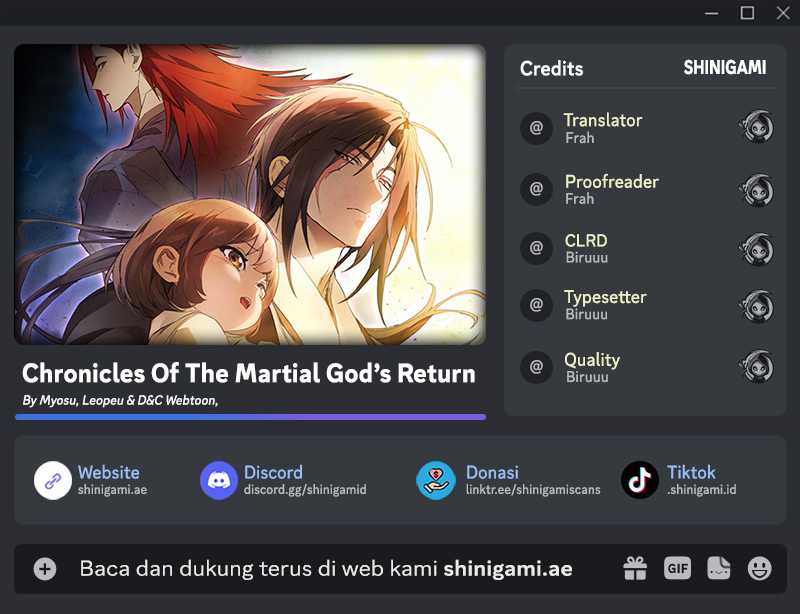 Baca Komik Chronicles Of The Martial God’s Chapter 93 Gambar 1