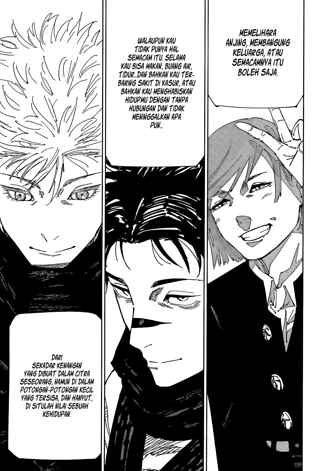 Jujutsu Kaisen Chapter 265 Gambar 14