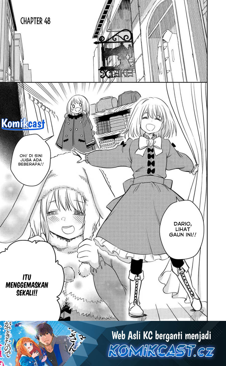 Baca Manga Boukensha License o Hakudatsu Sareta Ossan Dakedo, Manamusume ga Dekita no de Nonbiri Jinsei Chapter 48 Gambar 2
