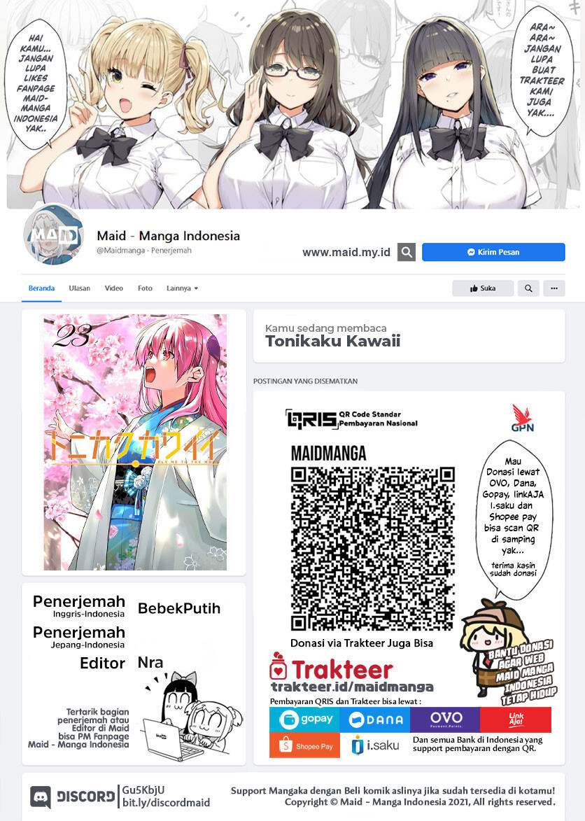 Baca Manga Tonikaku Kawaii Chapter 189 Gambar 2