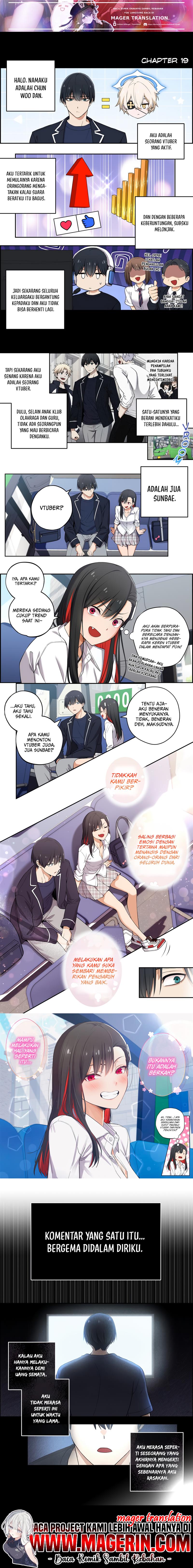 Baca Manhwa We Are Not Dating!! Chapter 19 bahasa Indonesia Gambar 2