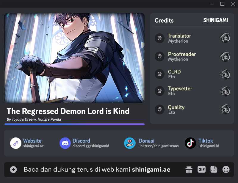 Baca Komik The Regressed Demon Lord Is Kind Chapter 45 Gambar 1
