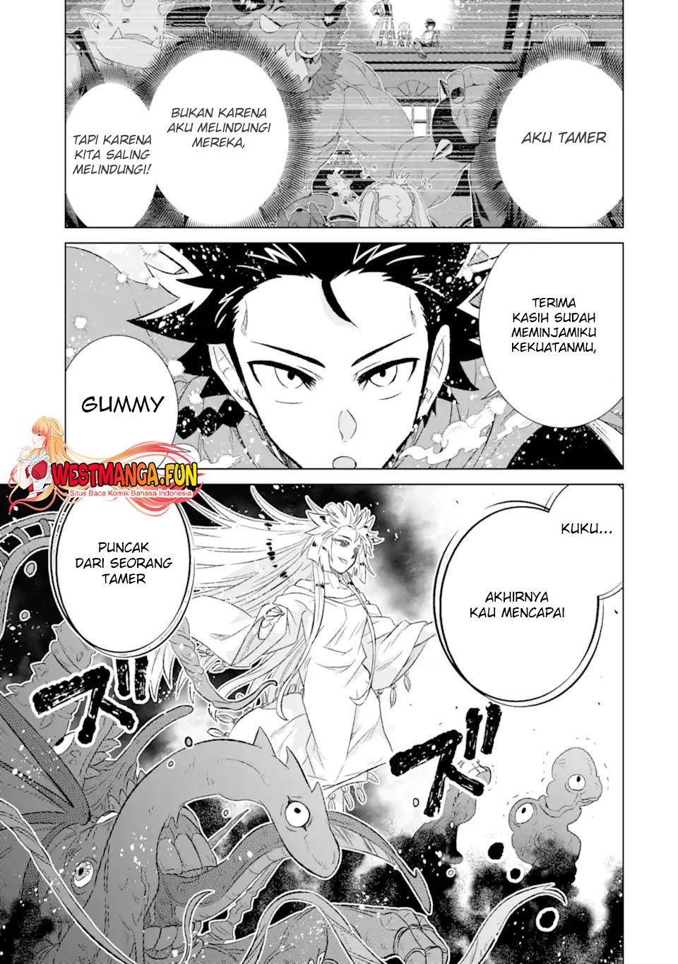 Isekai de tadahitori no mamono tsukai ~ tenshoku shitara maou ni machigawa remashita Chapter 54.2 Gambar 13