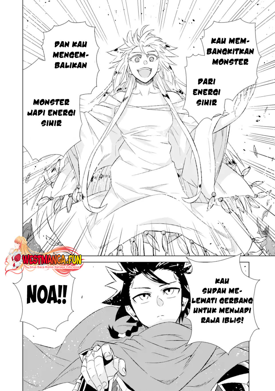 Isekai de tadahitori no mamono tsukai ~ tenshoku shitara maou ni machigawa remashita Chapter 54.2 Gambar 19