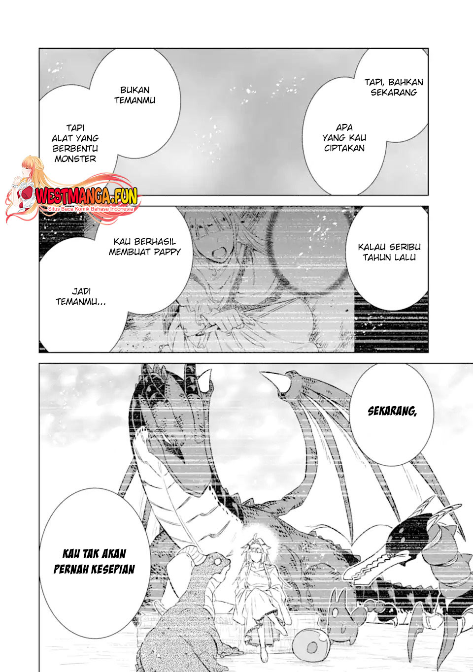 Isekai de tadahitori no mamono tsukai ~ tenshoku shitara maou ni machigawa remashita Chapter 54.2 Gambar 21