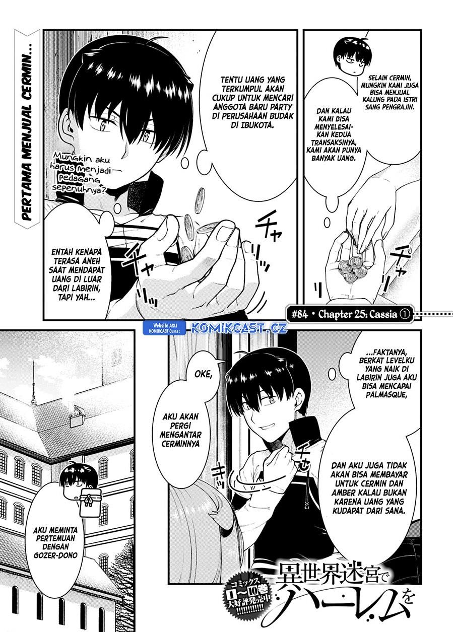 Baca Komik Isekai Meikyuu de Harem wo Chapter 84 Gambar 1