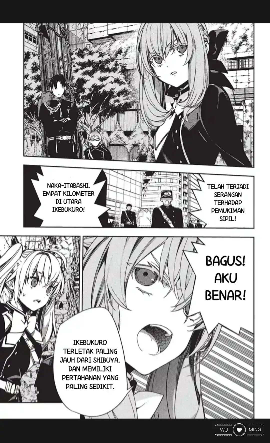 Owari no Seraph Chapter 120 Gambar 21