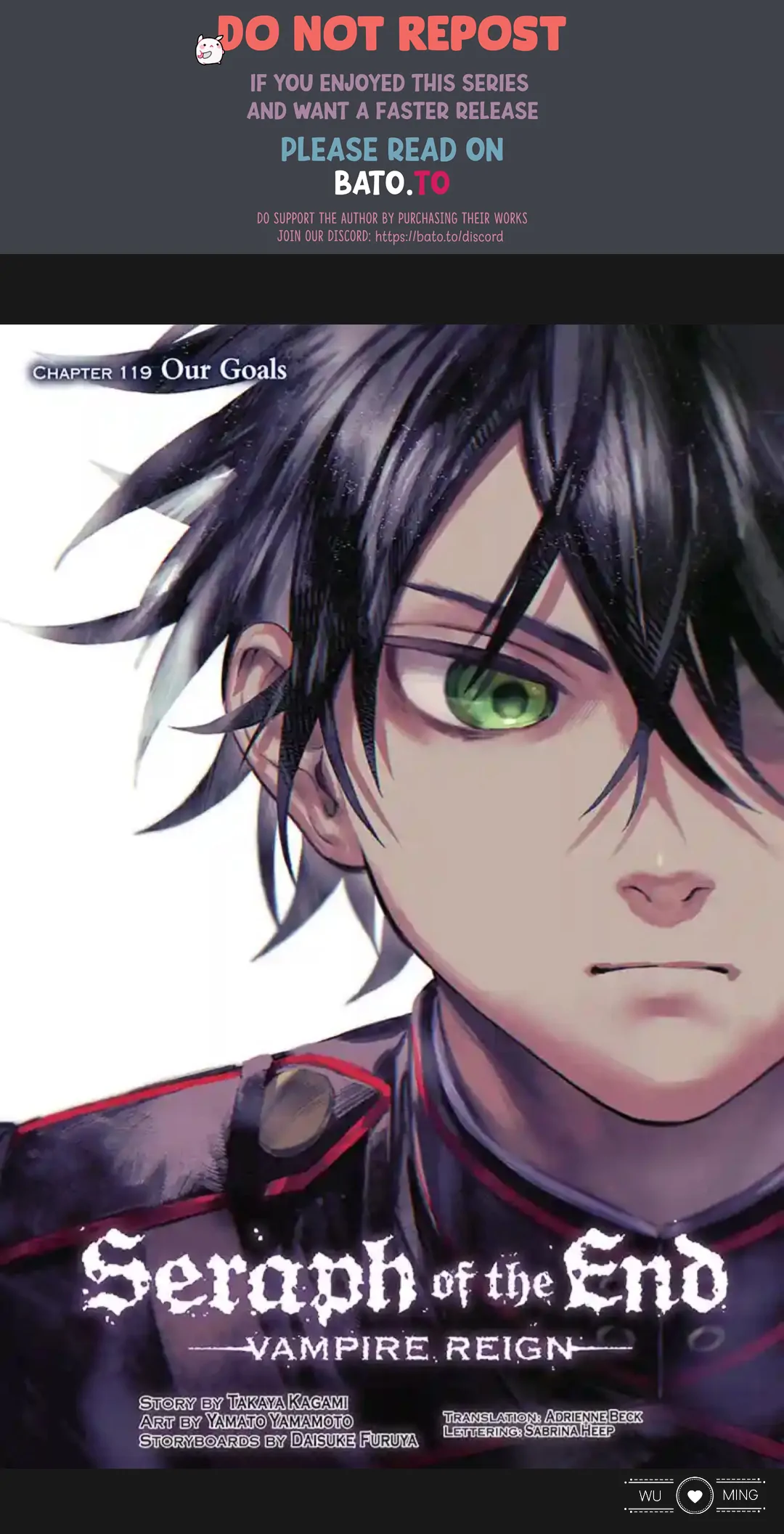 Baca Komik Owari no Seraph Chapter 119 Gambar 1