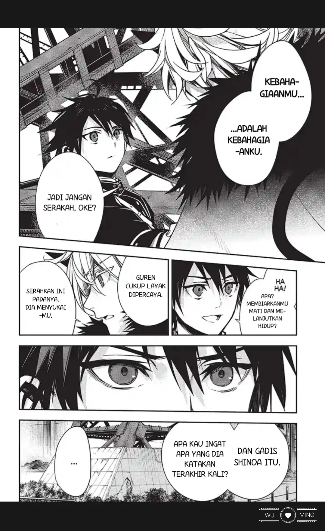 Owari no Seraph Chapter 119 Gambar 18