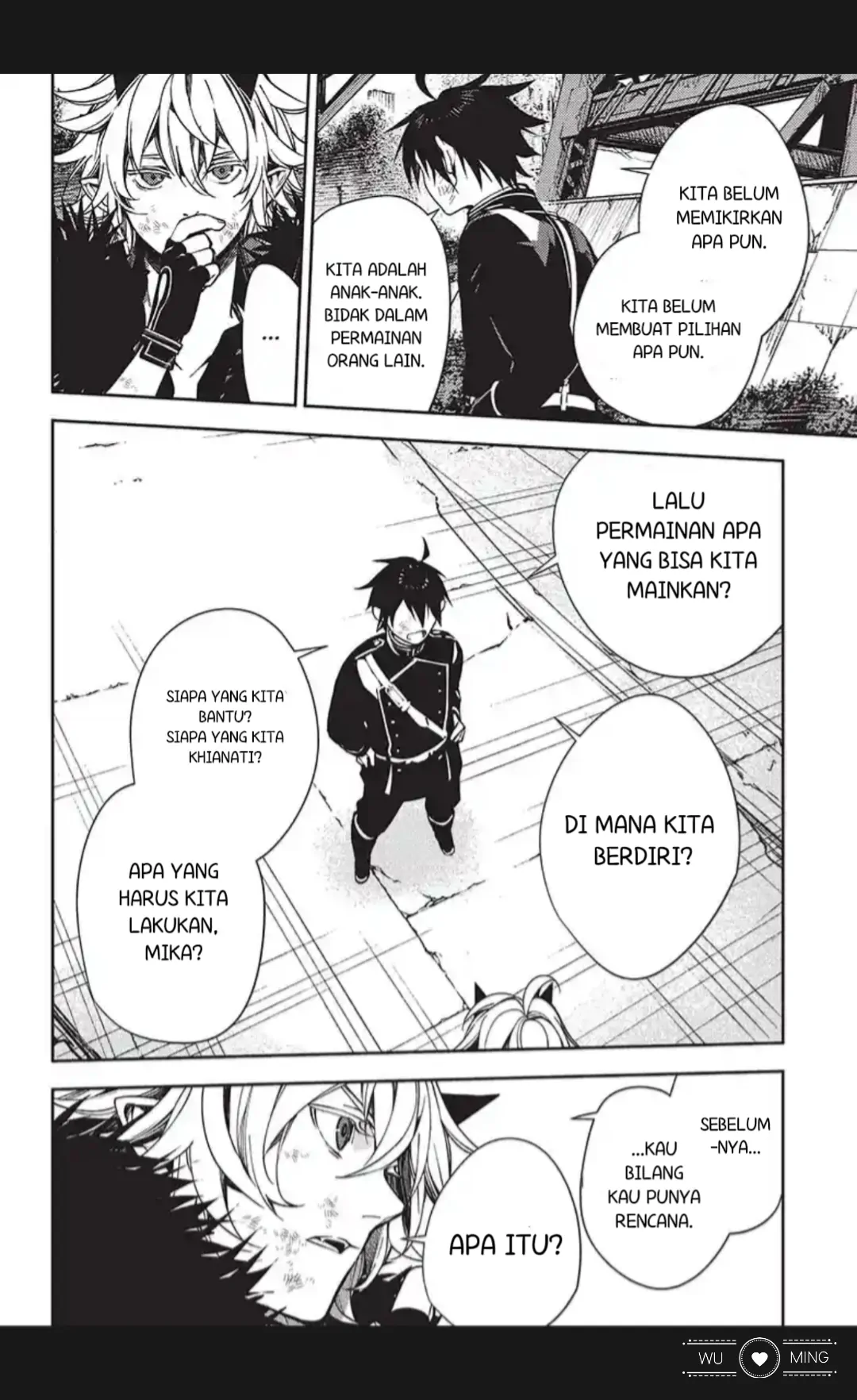 Owari no Seraph Chapter 119 Gambar 34