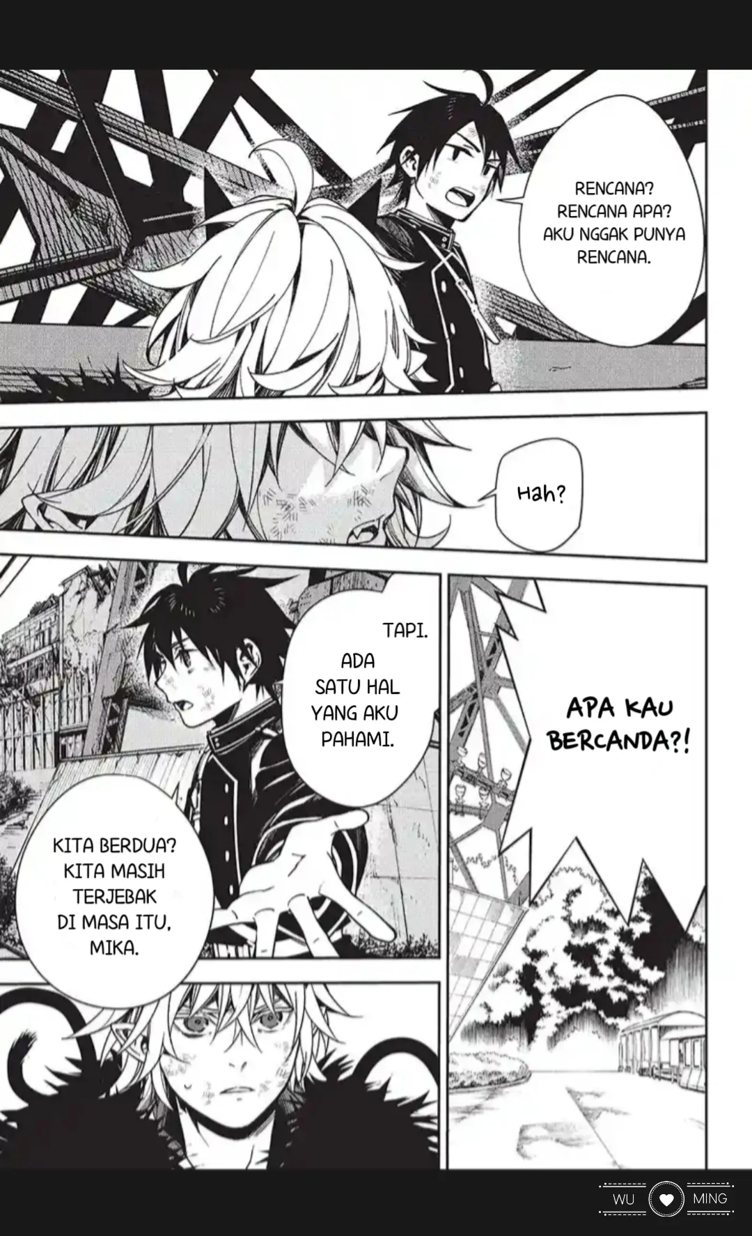 Owari no Seraph Chapter 119 Gambar 35