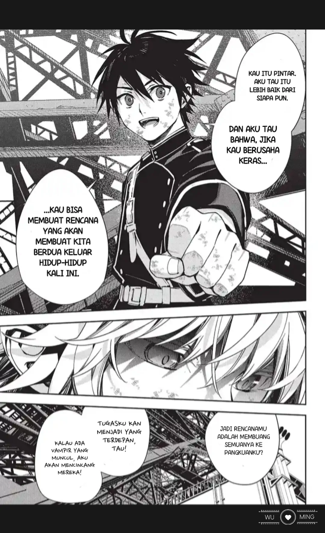 Owari no Seraph Chapter 119 Gambar 37