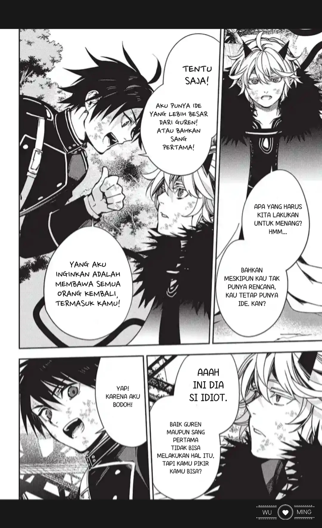 Owari no Seraph Chapter 119 Gambar 38