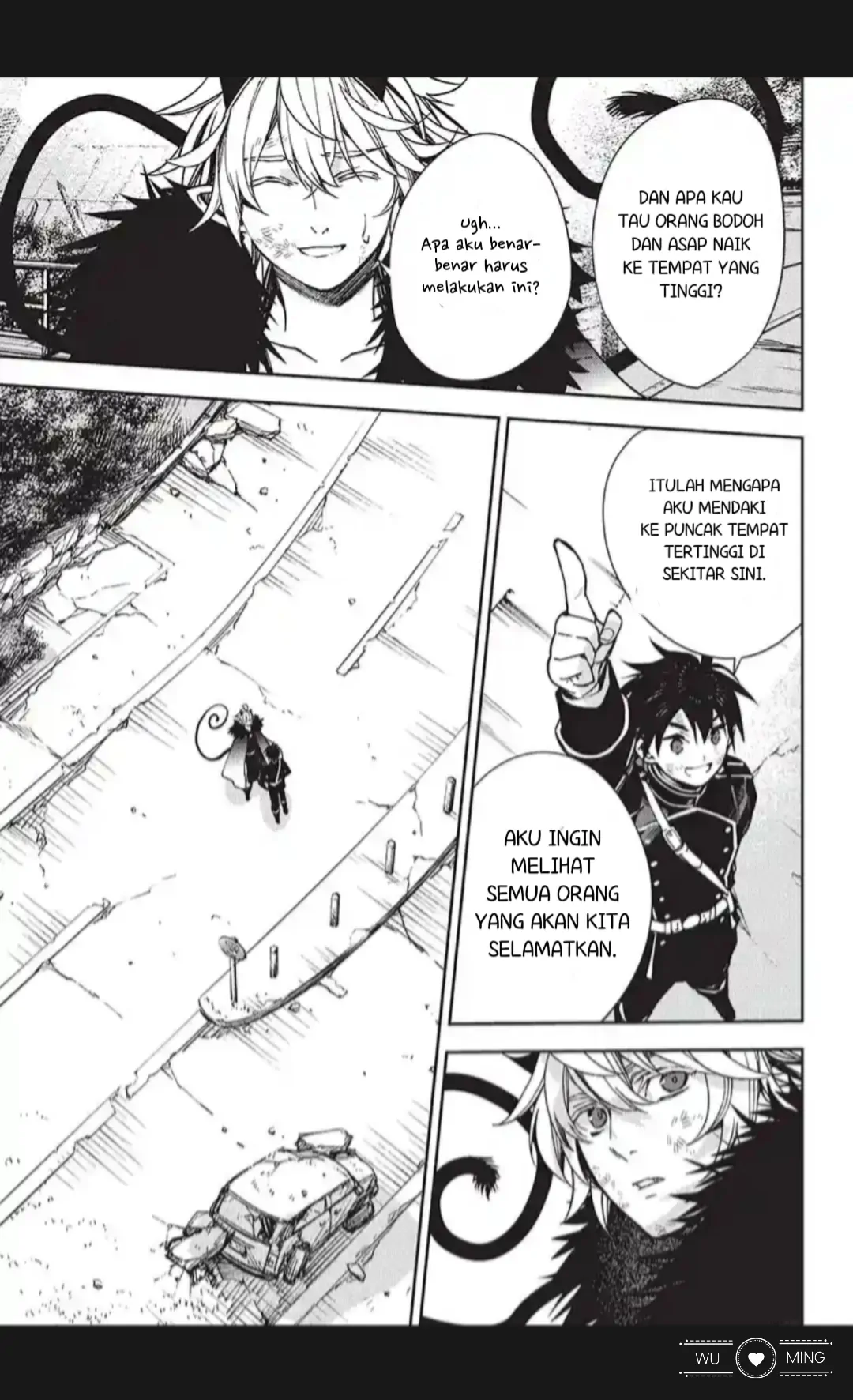 Owari no Seraph Chapter 119 Gambar 39