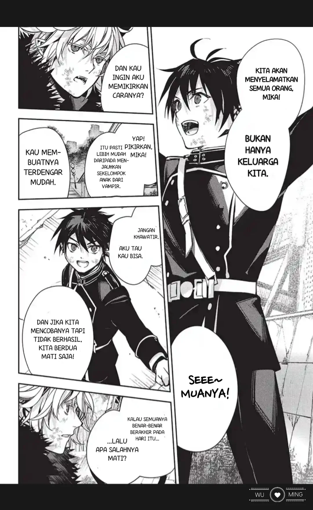 Owari no Seraph Chapter 119 Gambar 40