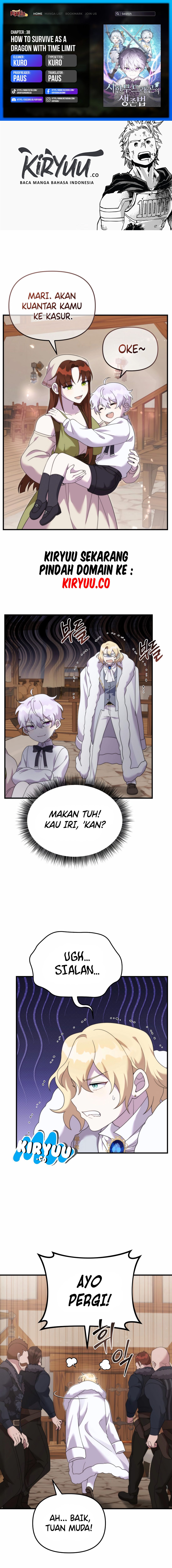 Baca Komik How To Survive As A Terminally I'll Dragon Chapter 38 Gambar 1