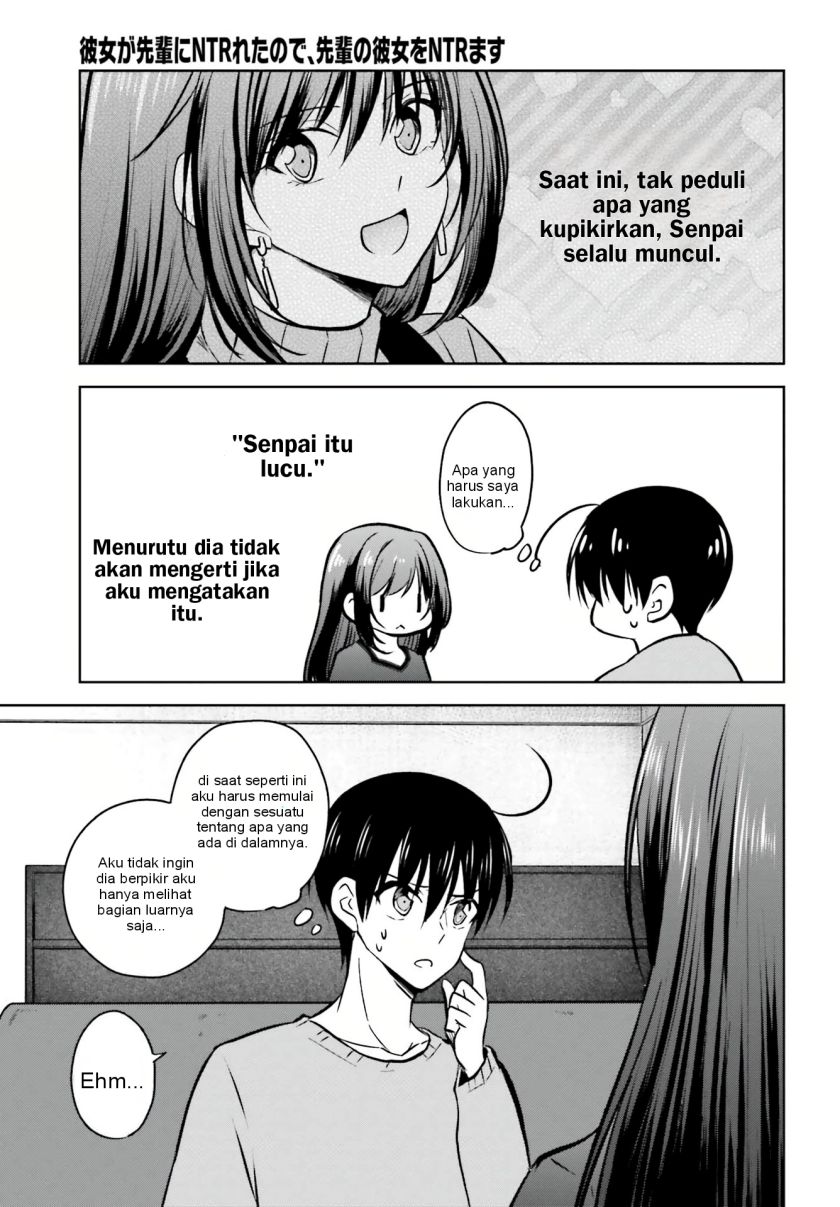 Kanojo ga Senpai ni NTR-reta no de, Senpai no Kanojo wo NTR-masu Chapter 8 Gambar 5