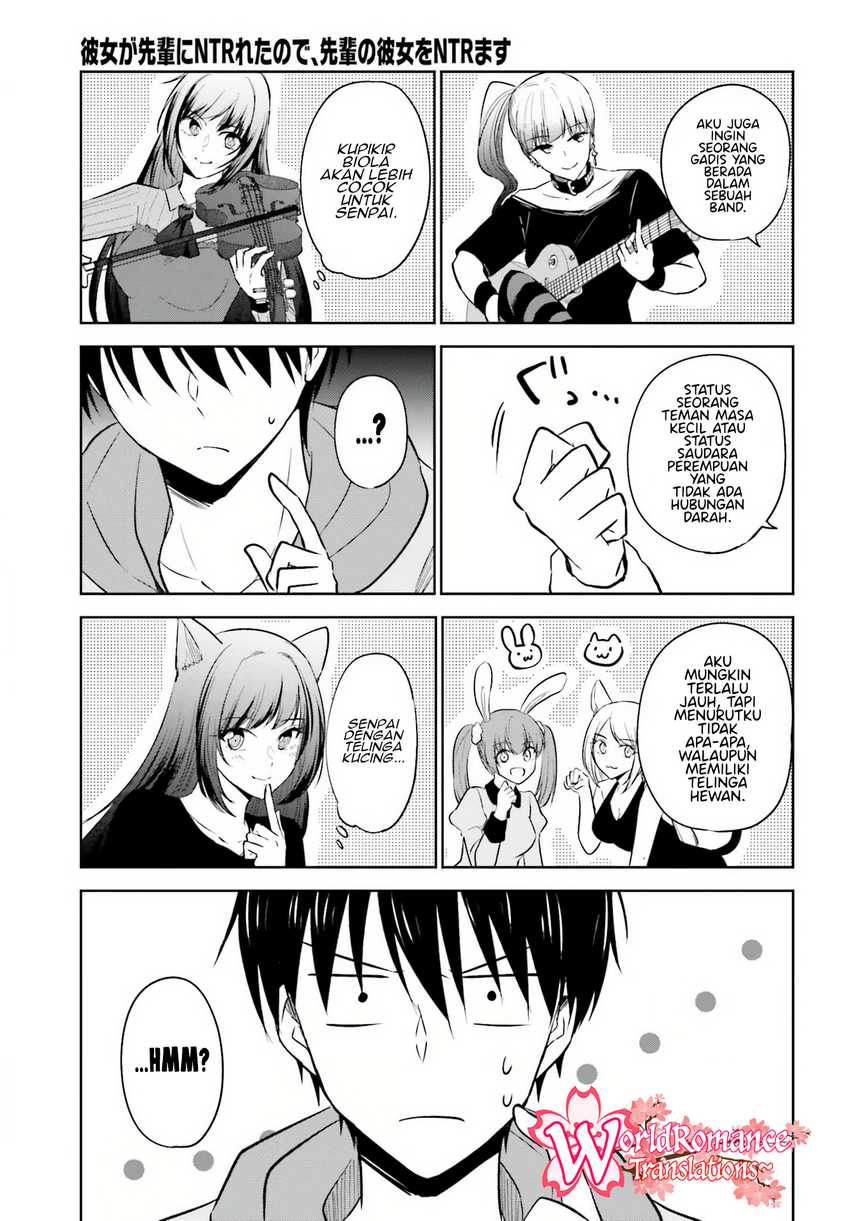 Kanojo ga Senpai ni NTR-reta no de, Senpai no Kanojo wo NTR-masu Chapter 7 Gambar 12