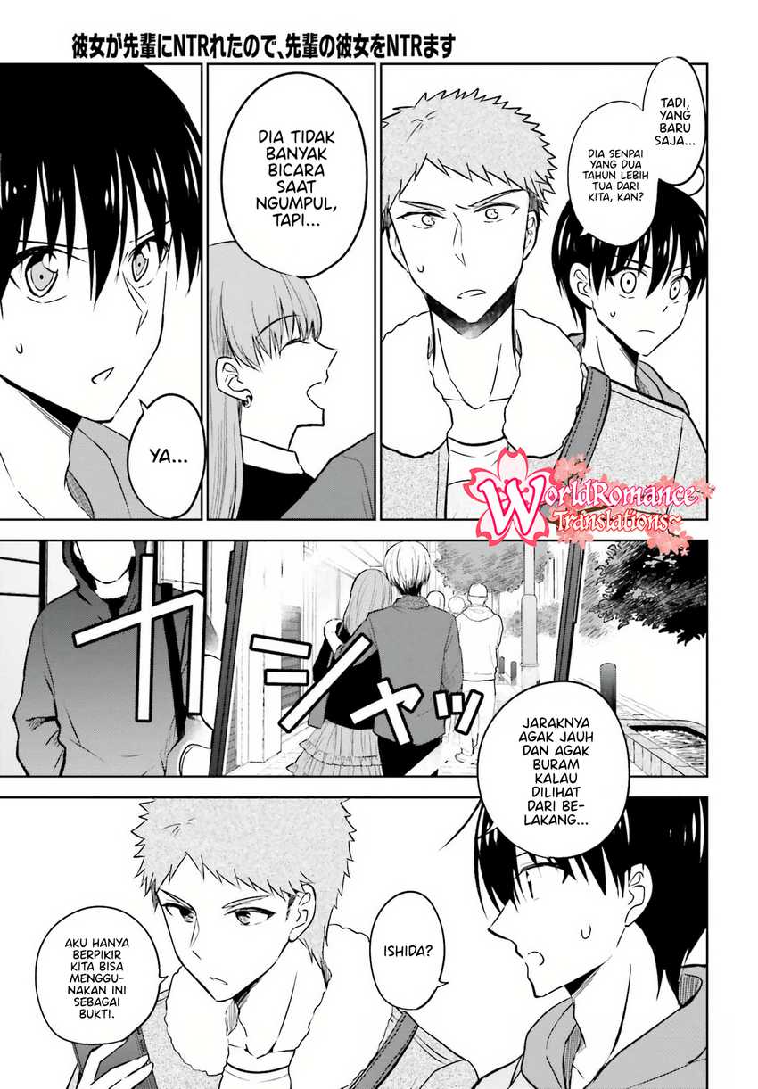 Kanojo ga Senpai ni NTR-reta no de, Senpai no Kanojo wo NTR-masu Chapter 7 Gambar 18