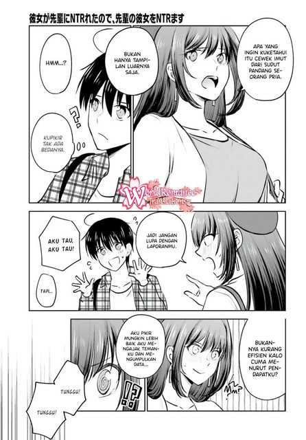 Kanojo ga Senpai ni NTR-reta no de, Senpai no Kanojo wo NTR-masu Chapter 6 Gambar 32
