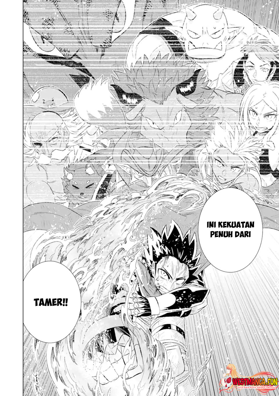 Isekai de tadahitori no mamono tsukai ~ tenshoku shitara maou ni machigawa remashita Chapter 55.2 Gambar 20