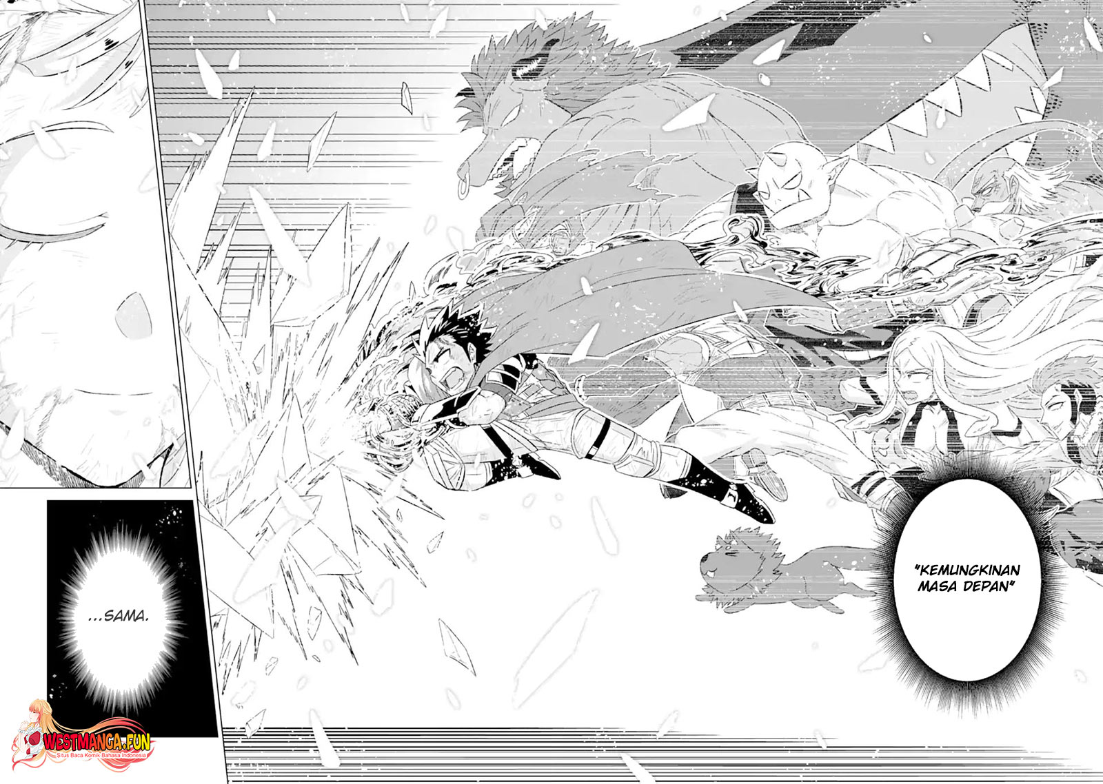 Isekai de tadahitori no mamono tsukai ~ tenshoku shitara maou ni machigawa remashita Chapter 55.2 Gambar 22