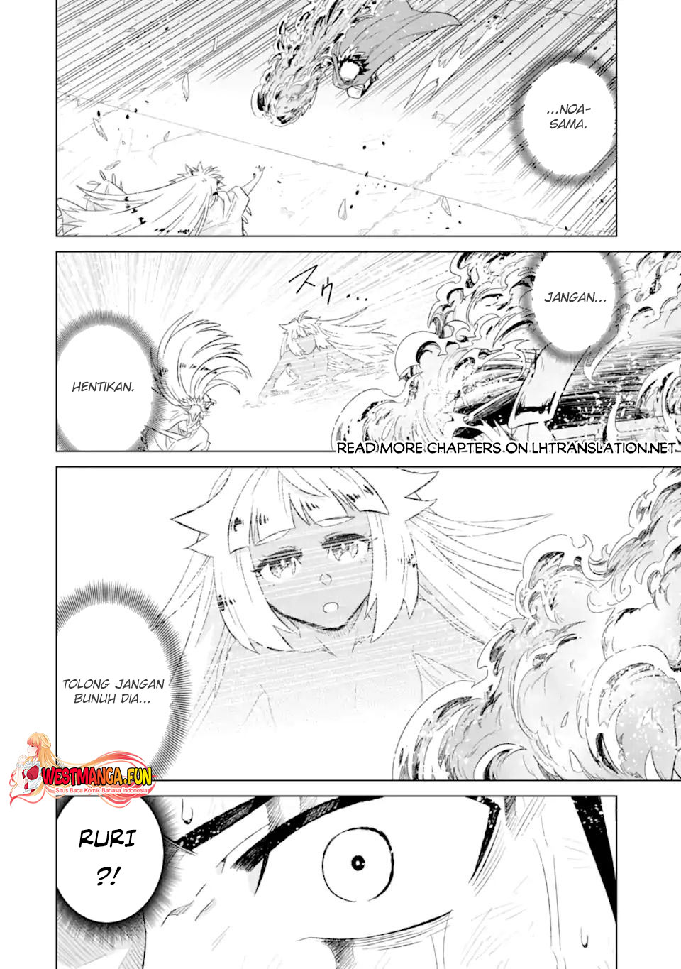 Isekai de tadahitori no mamono tsukai ~ tenshoku shitara maou ni machigawa remashita Chapter 55.2 Gambar 23