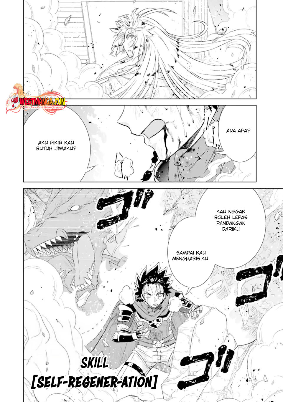 Isekai de tadahitori no mamono tsukai ~ tenshoku shitara maou ni machigawa remashita Chapter 55.2 Gambar 5
