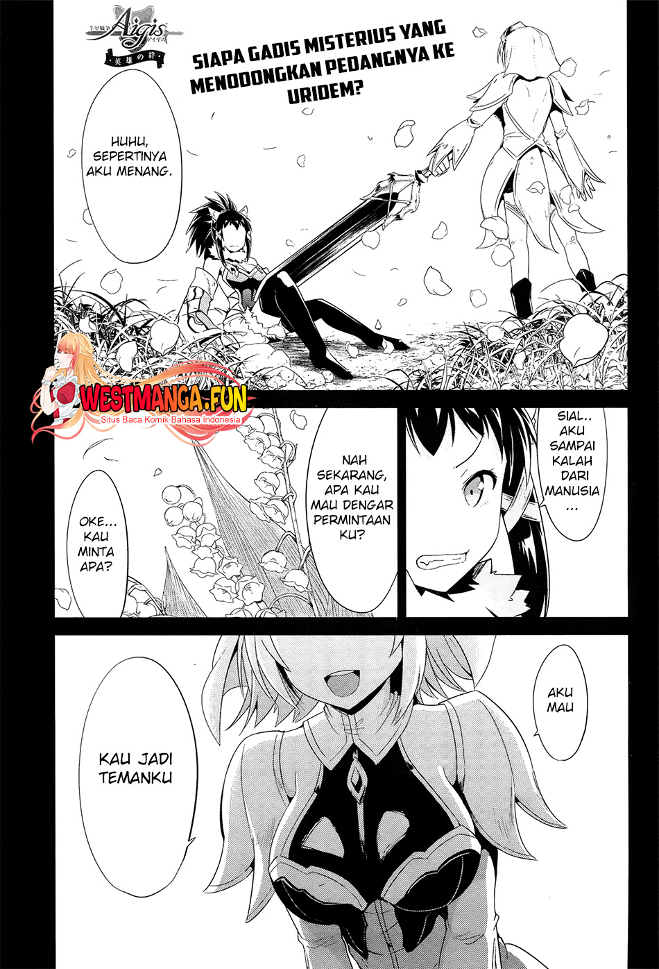 Baca Manga Sennen Sensou Aigis Eiyuu no Kizuna Chapter 15 Gambar 2