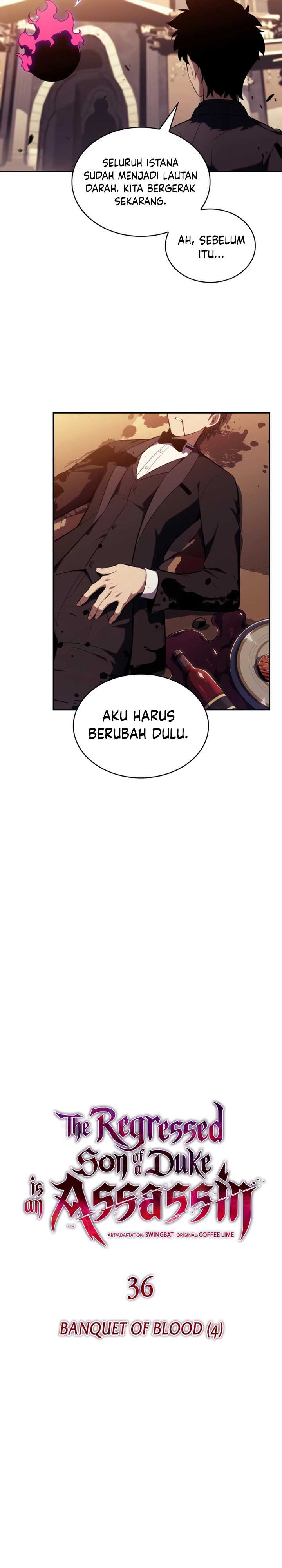 The Regressed Son Of A Duke Is An Assassin Chapter 36 bahasa Indonesia Gambar 4