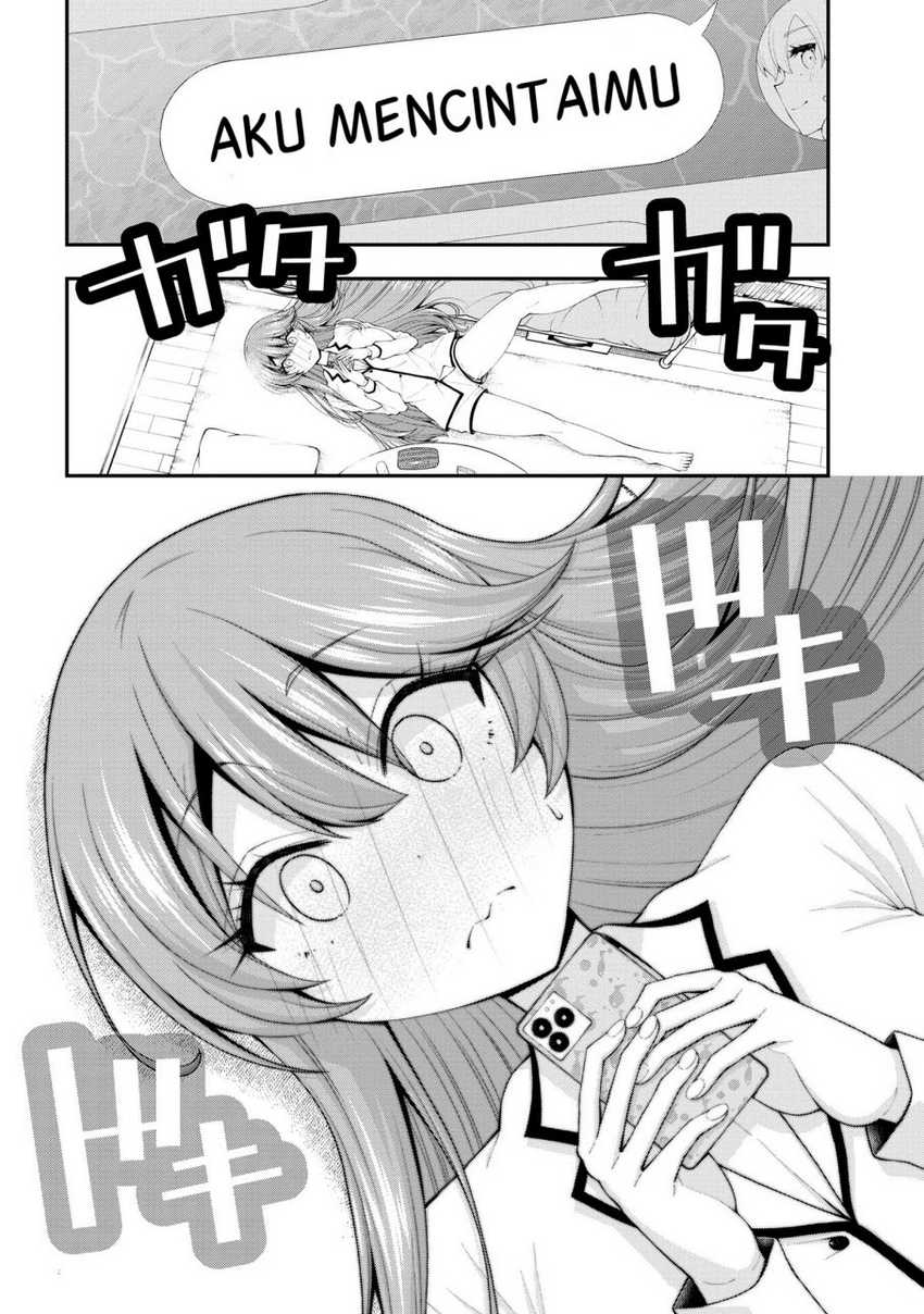 Inkya no Boku ni Batsu Game ni Kokuhaku Shitekita Hazu no Gyaru ga, Doumitemo Boku ni Betahore Desu Chapter 17.5 Gambar 17