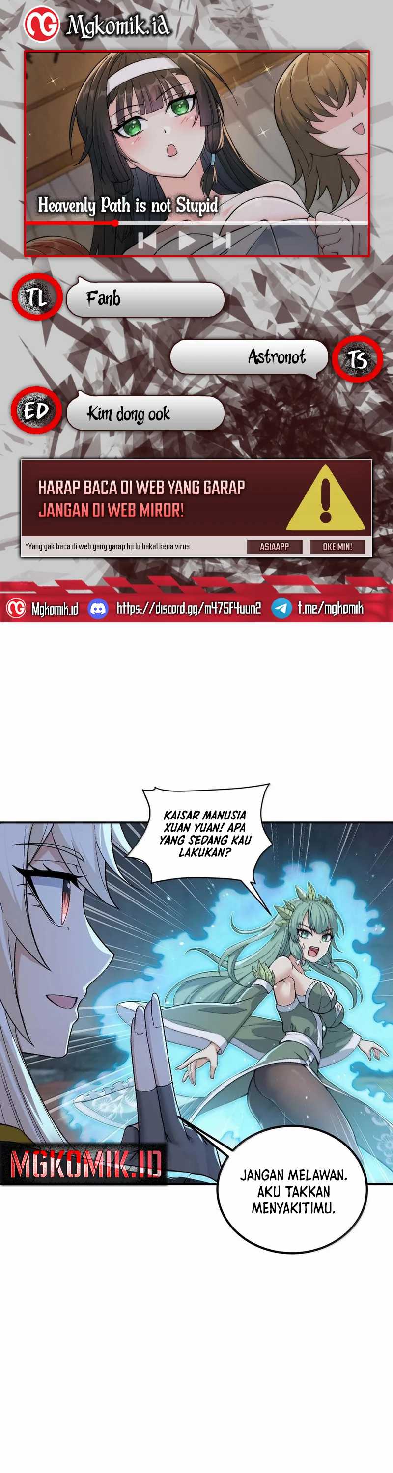 Baca Komik The Heavenly Path Is Not Stupid Chapter 96 Gambar 1
