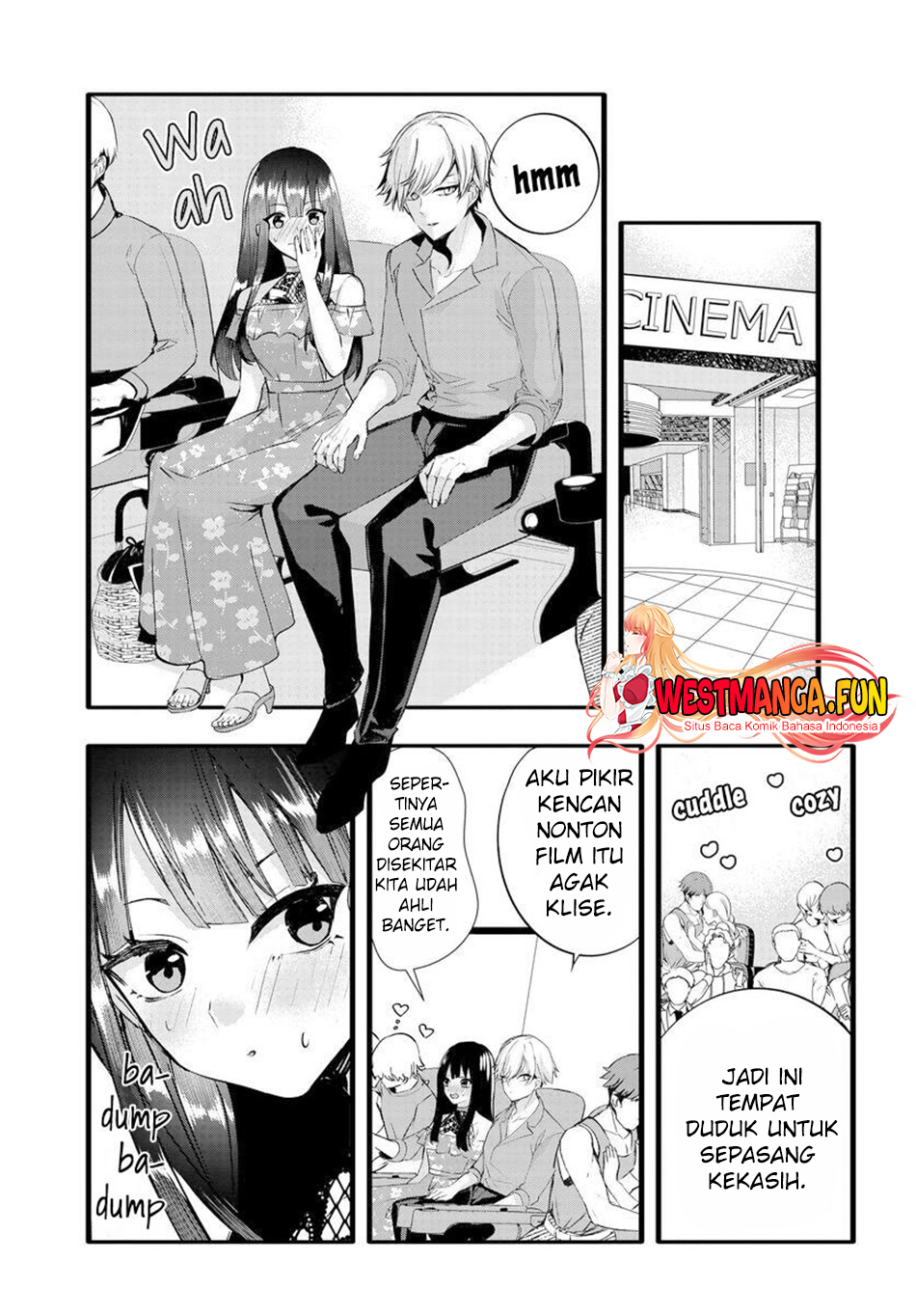 Chiteki de Cool na Kouhai Bijo, Ore no Kai Neko ni naru Chapter 25 Gambar 7