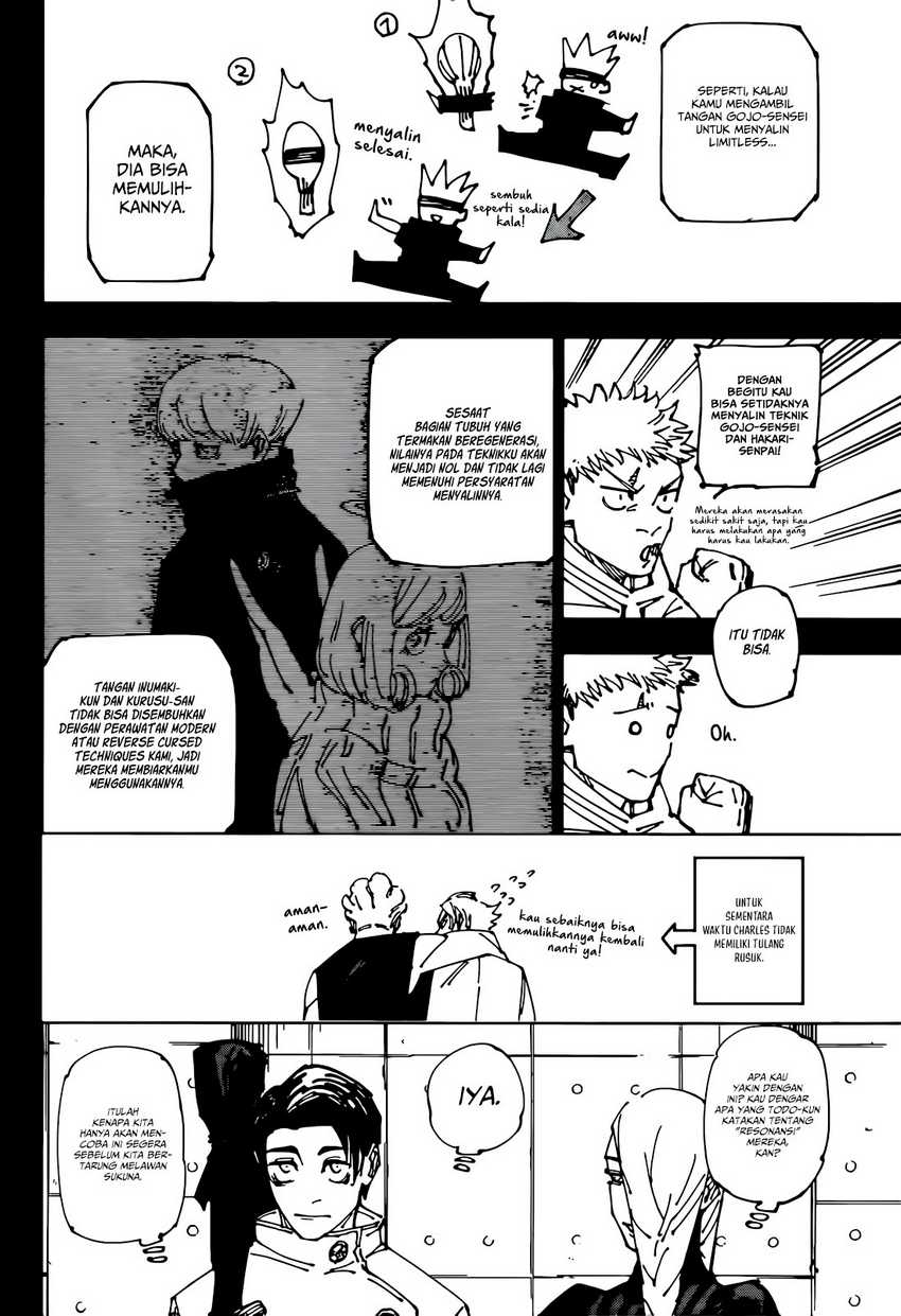 Jujutsu Kaisen Chapter 267 Gambar 7