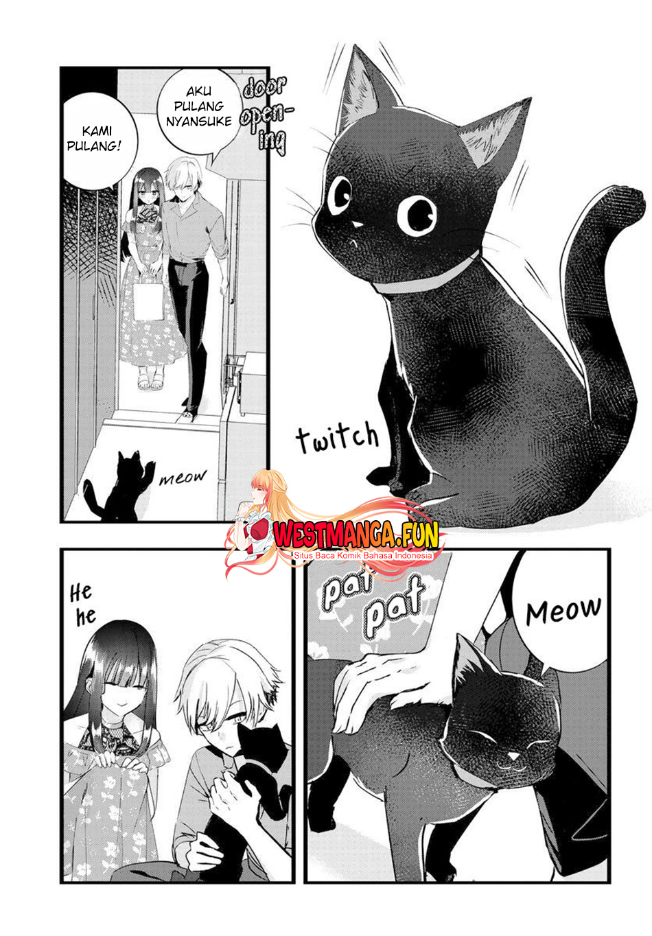 Baca Manga Chiteki de Cool na Kouhai Bijo, Ore no Kai Neko ni naru Chapter 26 Gambar 2